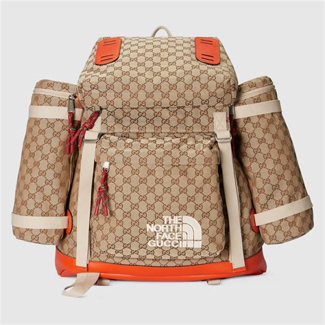 gucci north face cross body bag|Gucci north face backpack.